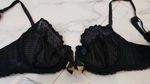 Lace Detail Bra 36C