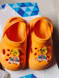 Kids Orange Clogs - Size Unknown[Combo]