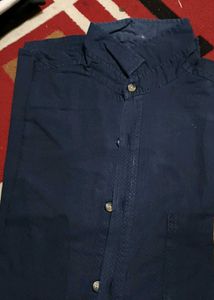 Navy Blue Casual Shirt