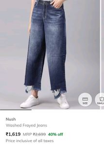 NUSH brand jeans