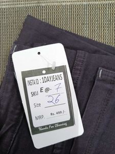 E@07 Size-26 (Sale) Latest Ladies high waist Jeans