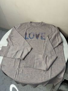 LOVE Embellished top tshirt