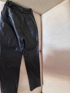 ZARA FAUX LEATHER TROUSER