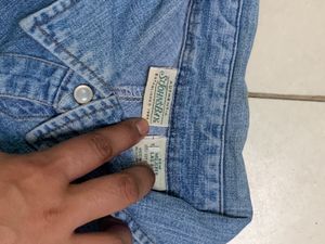 Denim jonsan vintage Long Sleeve Shirt