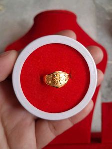 Beautiful New Kids Flower Gold Ring