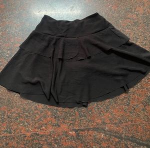 Black Mini Skorts