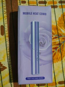 Portable Hair Straightener and Curler Comb