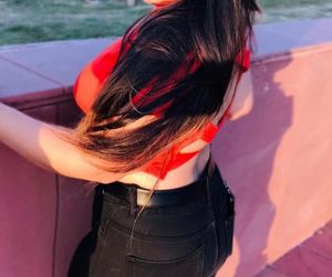 Coral Backless Top