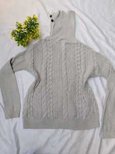 H&M Cable Knit Turtleneck Sweater