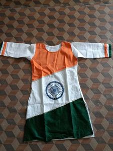 New Style Tiranga Printed Kurti