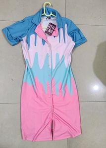 Chic Summers Athena Pink Dress