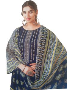 Pakistani Embroidery Work Dress Material