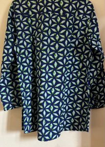 Blue Short Kurti