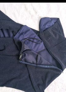 Sparkly Navy Mini Dress