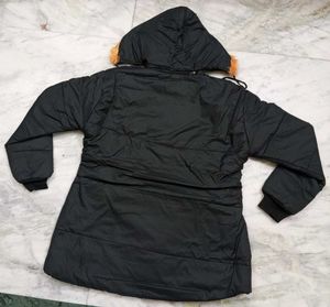New WoMen Black Bomber Jacket
