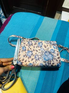 Floral Print Crossbody Bag
