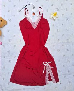 Aesthetic Slip Lace Dress