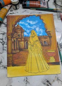 Indian Lady Artwork