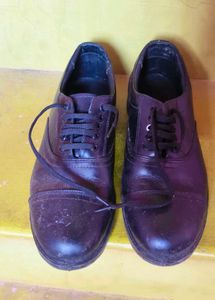 Men's Black Leather Dress Shoes