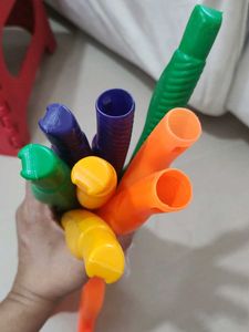 Colorful Hula Hoop Pieces