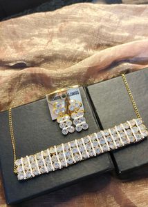 Sparkling Stone Jewellery Set For Women