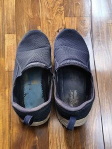 Sparx Navy Slip-On Sneakers
