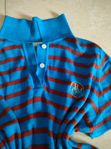 Casual Blue Striped shirt 👕 🎽☄️⛴️🛸