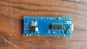 Arduino Nano with Relay and Batteries