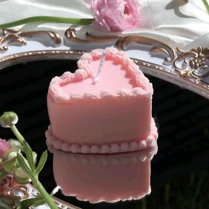 Heart Shaped Decorative Candle