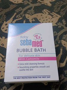 New Sealed Sebamed Bubble Bath 200 ML