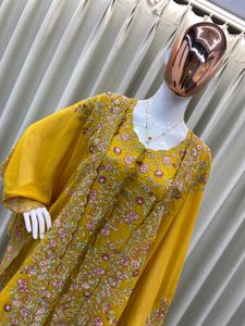 Kurta cum  Shrug and Plazoo Set