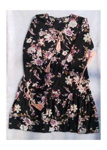 Floral Print Mini Dress
