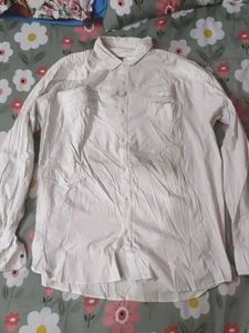 White Long Sleeve Button Down