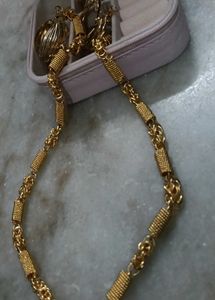 Gold neck chain