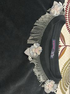 Velvet Top For Girls