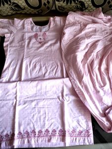 Pink Patiyala Suit