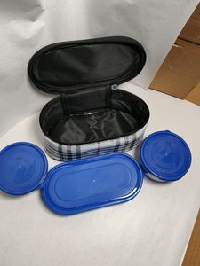TOPWARE 3 PCs Stainless Steel Lunch Box