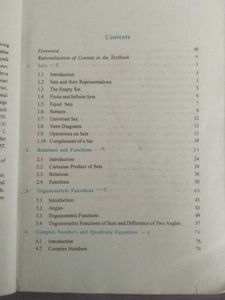 Mathematics Textbook Class XI