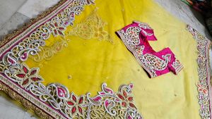 Designer Saree 🥻 😍with Blouse Full Net Sare