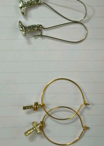 Earring Bundle: Cowboy Boots &amp; Crosses 🪩✨