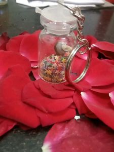 Bottle Charm Keychain