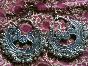 Hoop Jhumka Earrings