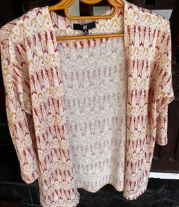 Light Coloured Stylish Shrug