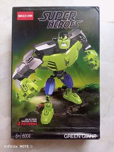 HULK Super Hero 6+ Year Small Lego Toy