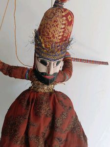 Rajasthani Puppet Couple For Decor