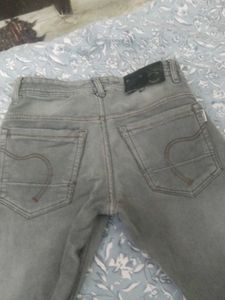 Gray Denim Jeans
