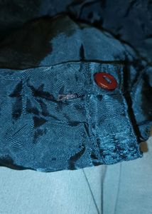 Y2k Vintage embroidered Emerald Green Skirt