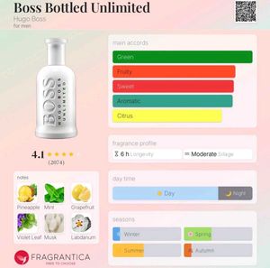 Boss Bottled Unlimited 🤍
