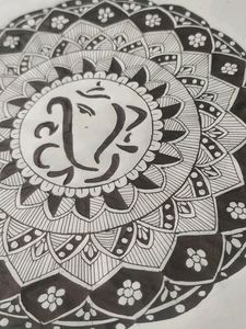Ganesh Jii Mandala Art