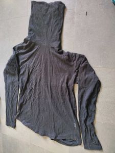 Stylish Gray Long Sleeve sweatshirt